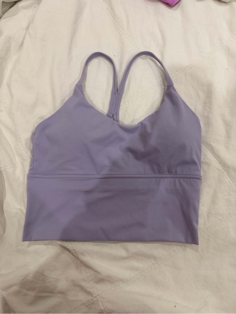 Lavender Strappy Bralette Top